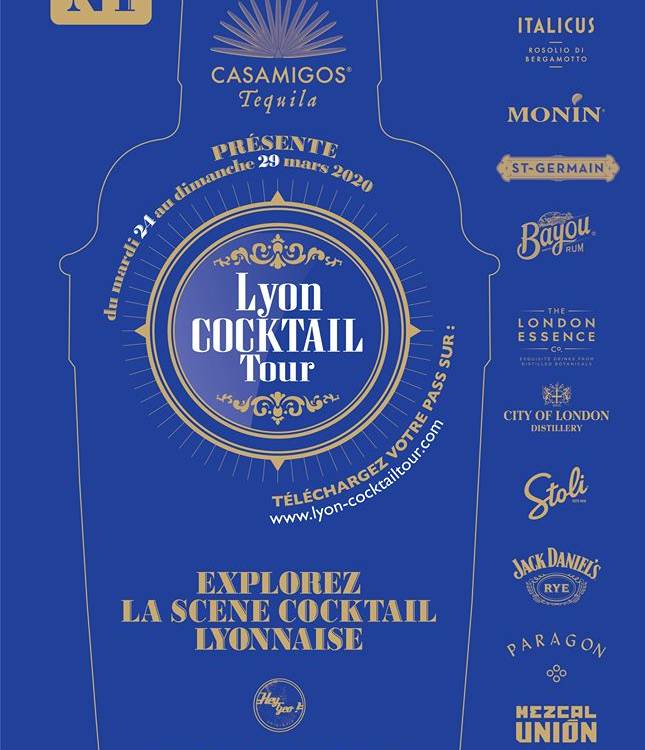 Lyon Cocktail Tour chez Sauvage (24 – 29 mars)