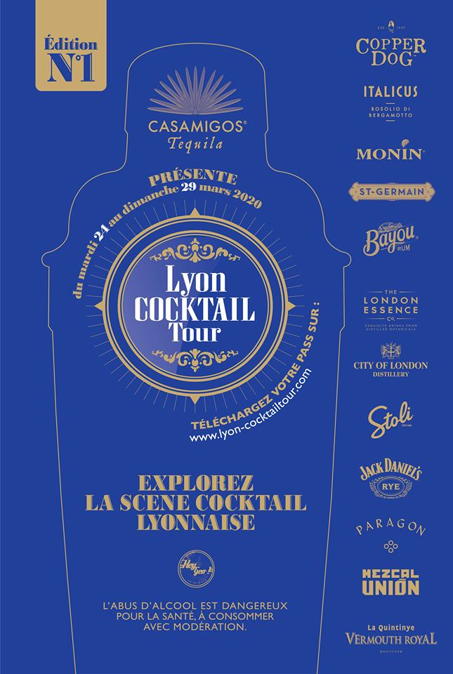 Lyon Cocktail Tour chez Sauvage (24 – 29 mars)
